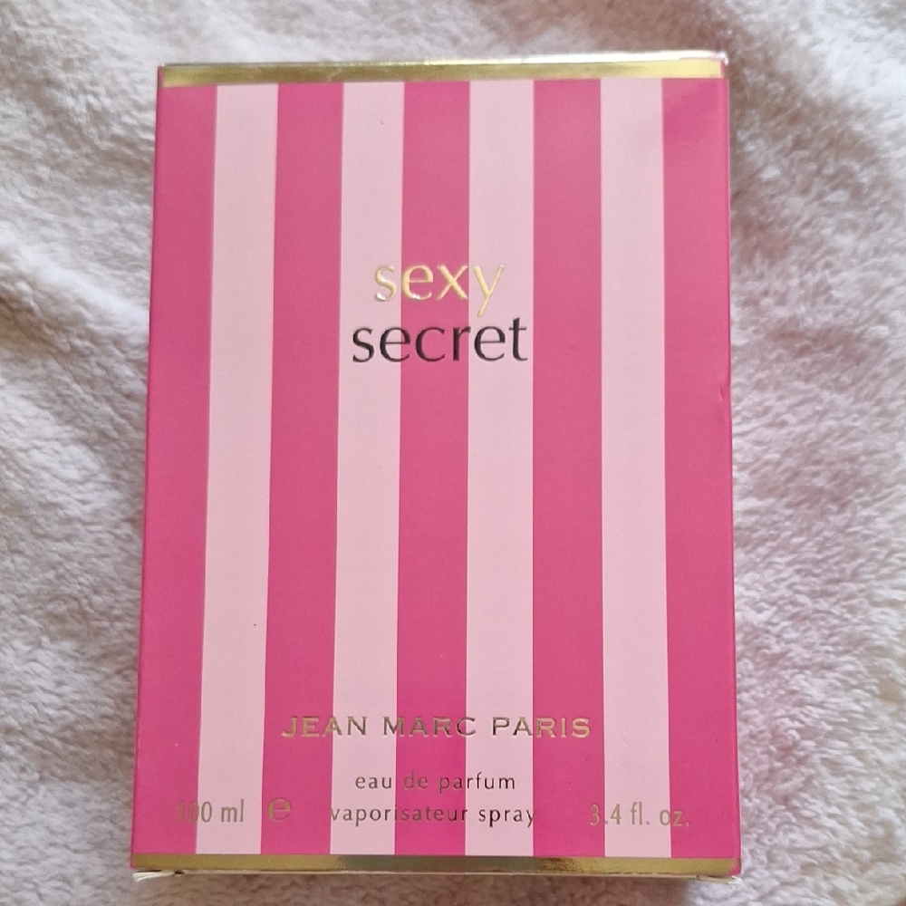 Secret Treasures Pink and Gold Perfume Box